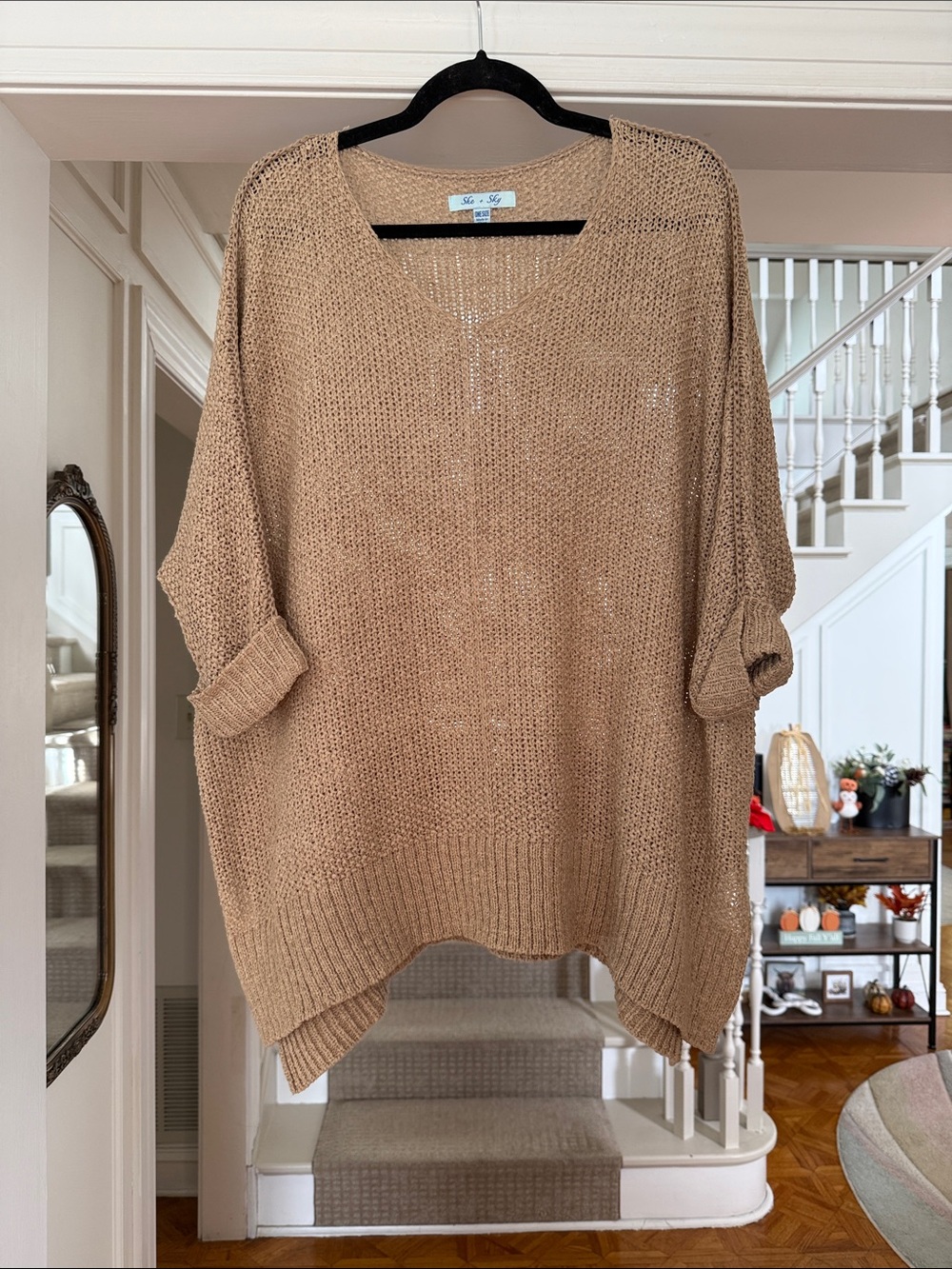 She + Sky Knit Top